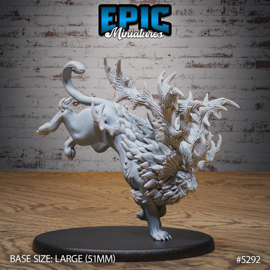 Horned Forest Beast Jump (Large)