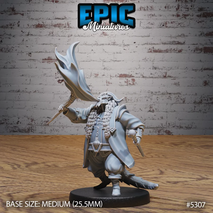 Dragonborn Noble Flame (Medium)