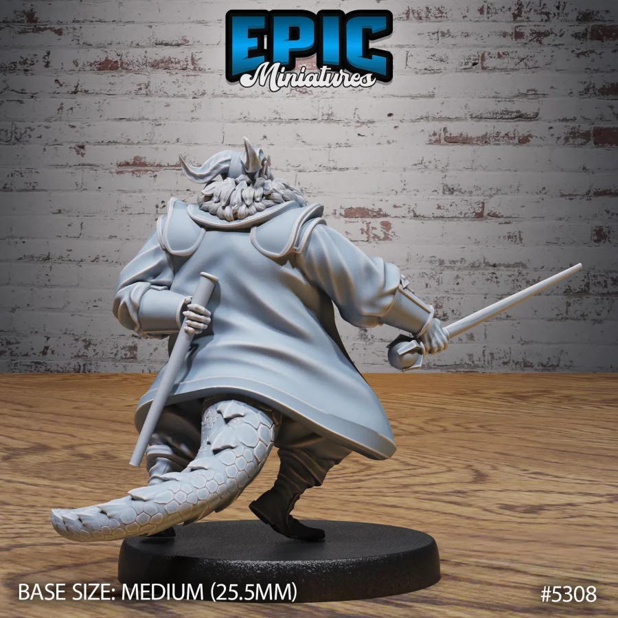Dragonborn Noble Stance (Medium) - Image 2