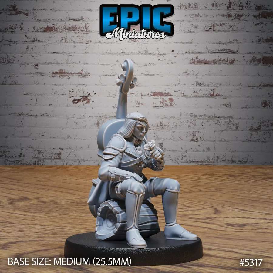 Vagabond Bard Sitting (Medium)