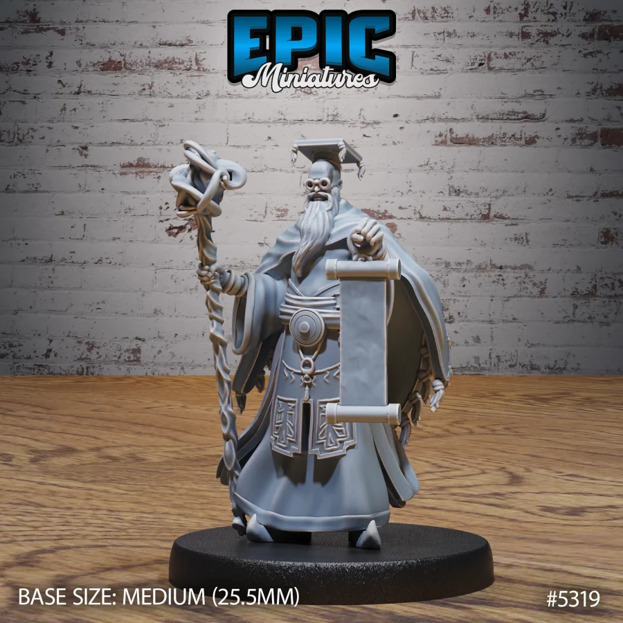 Schoolar Wizard Scroll (Medium)