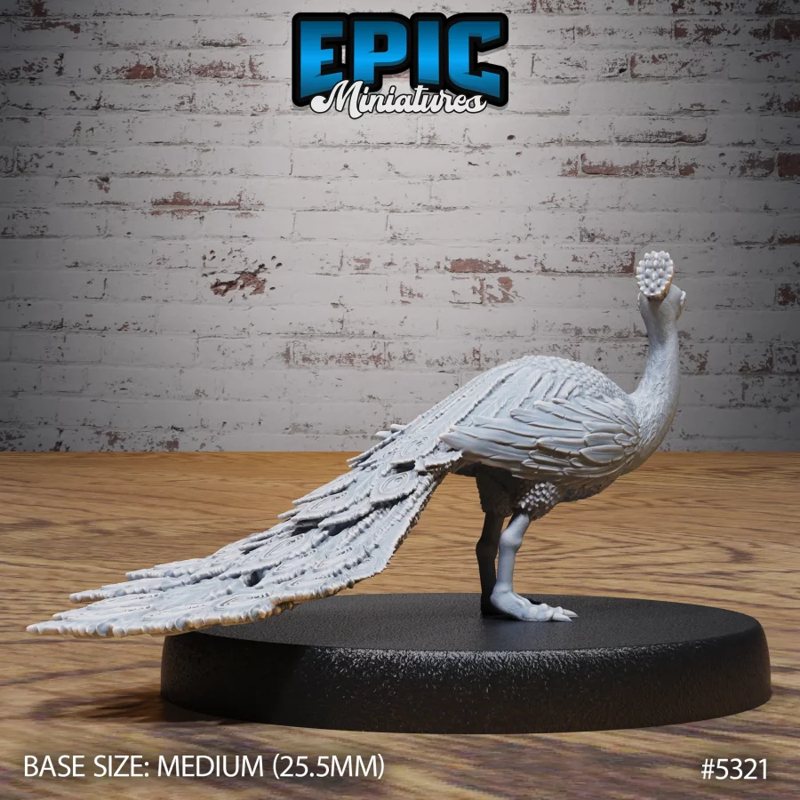 Peacock / Peacock Tail Set - Image 3