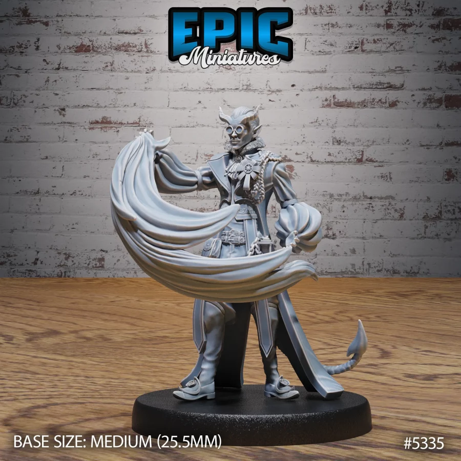 Tiefling Noble Fire (Medium)