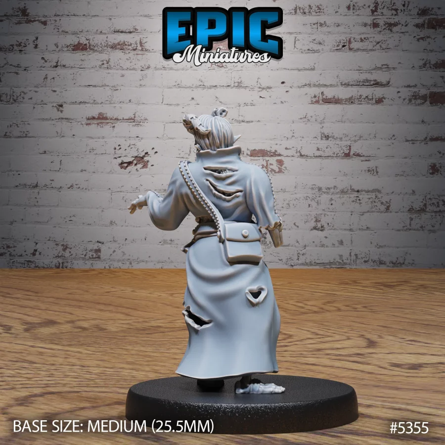 Zombie Villager Tiefling (Medium) - Image 2