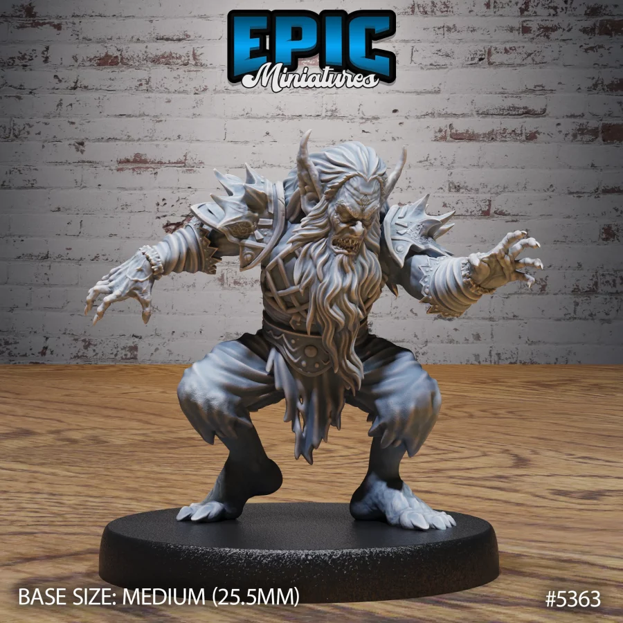 Dwarf Vampire (Medium)