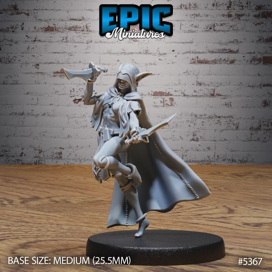 Elf Vampire Lady Attack (Medium)