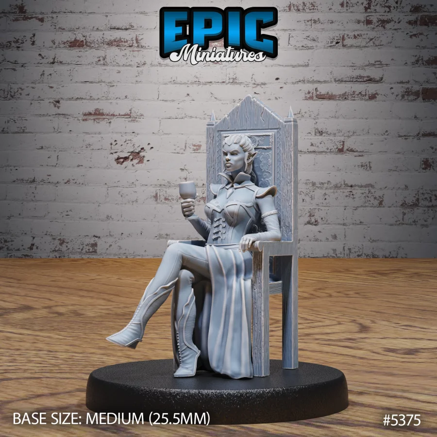 Royal Vampire Lady Throne (Medium)