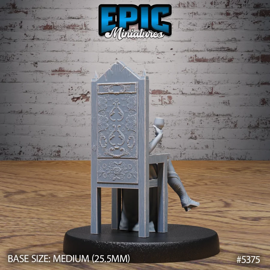 Royal Vampire Lady Throne (Medium) - Image 2