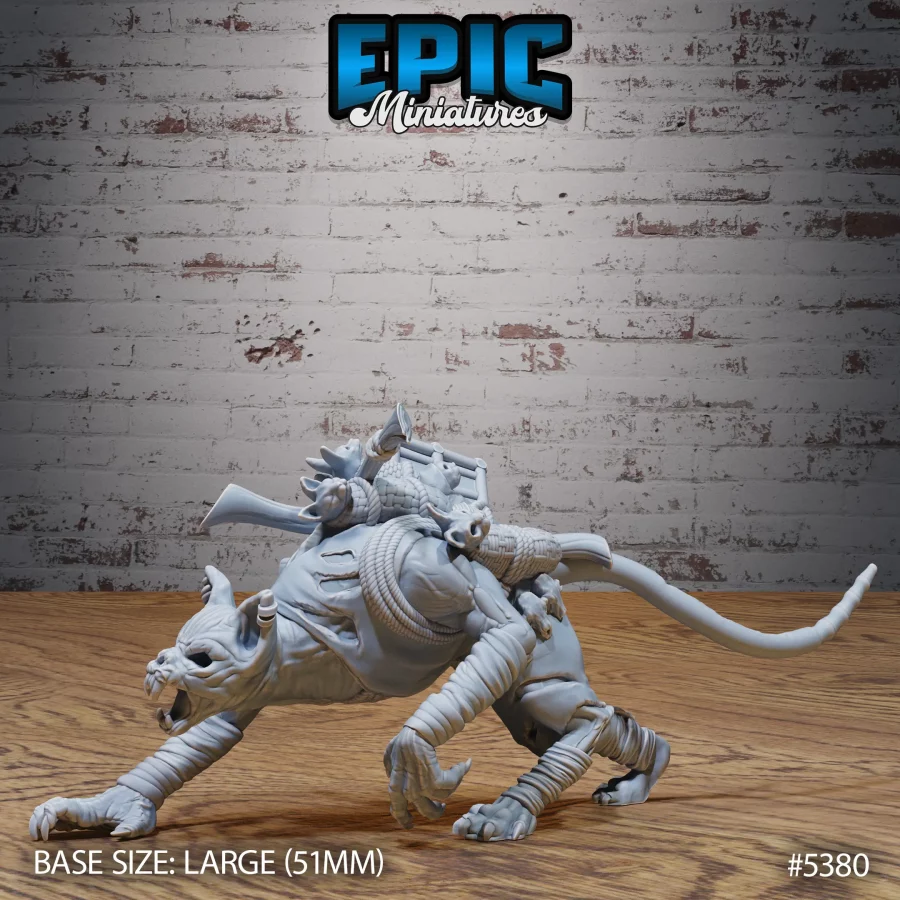 Cat Folk Zombie Crawling (Large)