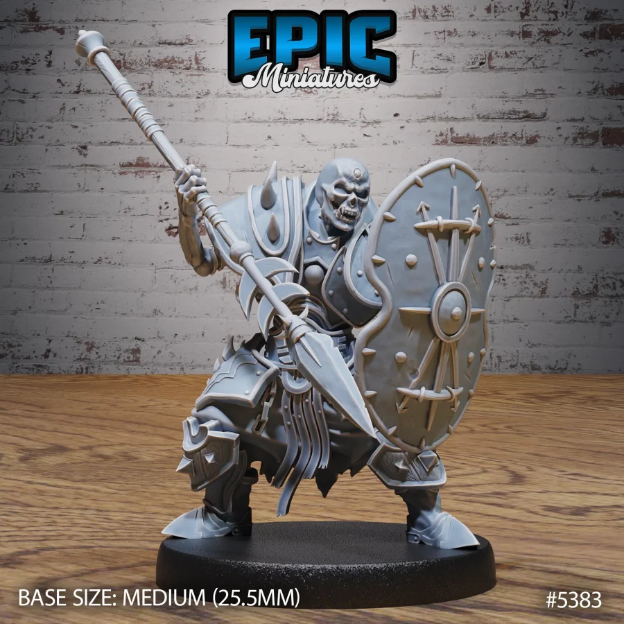 Skeleton Heavy Gladiator Spear (Medium)