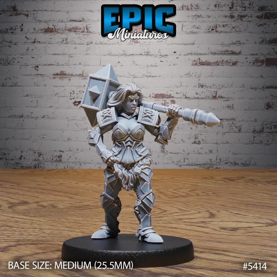 Dwarf Female Bandit (Medium)