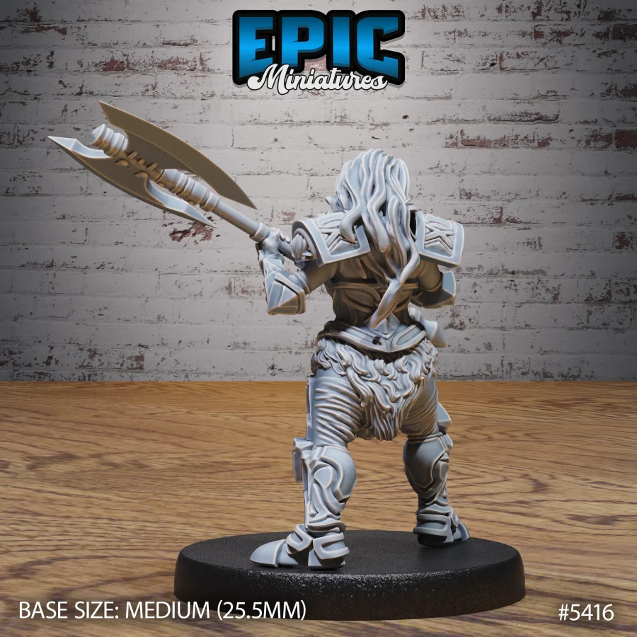 Dwarf Female Bandit Rage (Medium) - Image 2