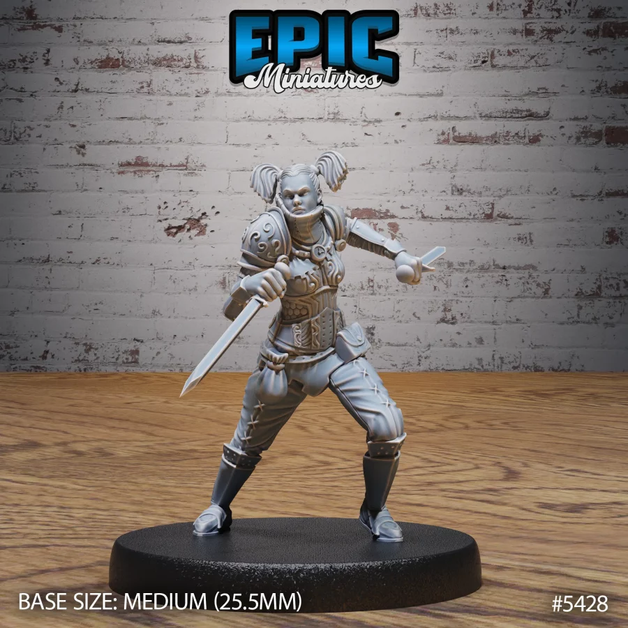 Raider Female Attack (Medium) - Image 3