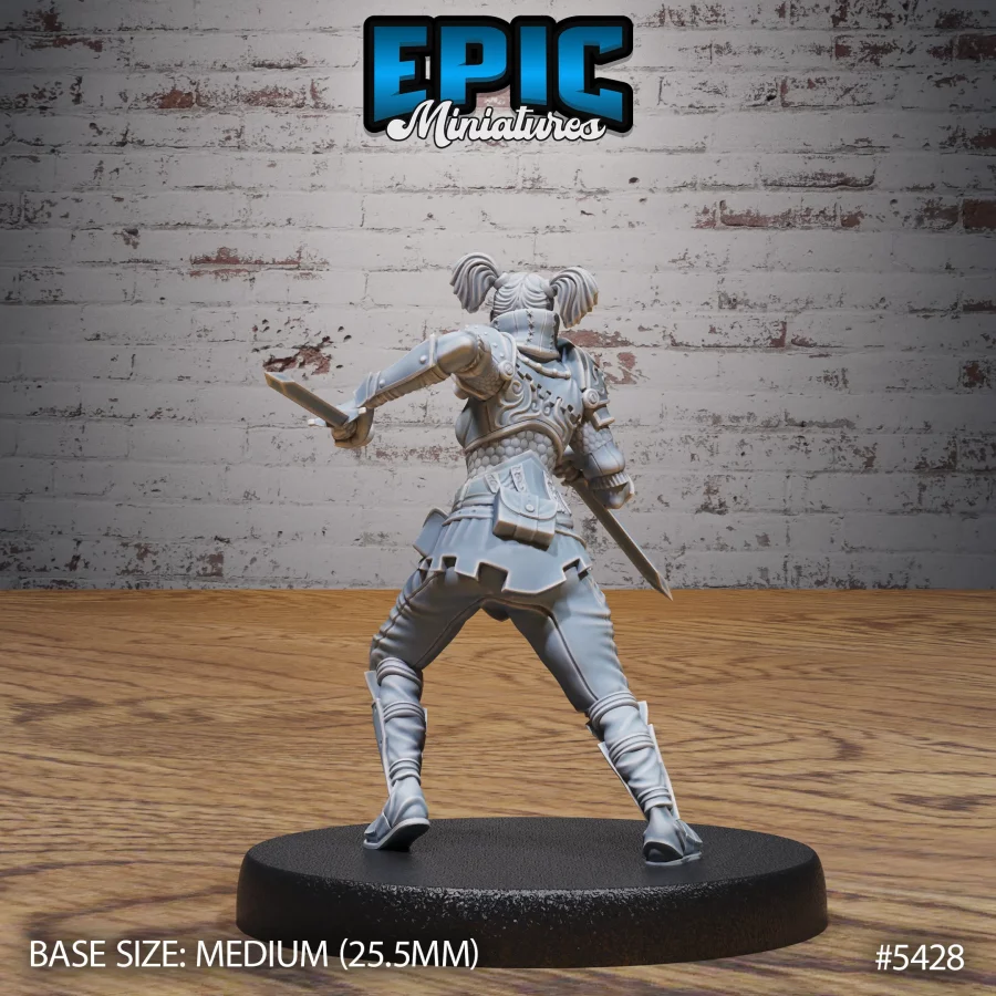 Raider Female Attack (Medium) - Image 4