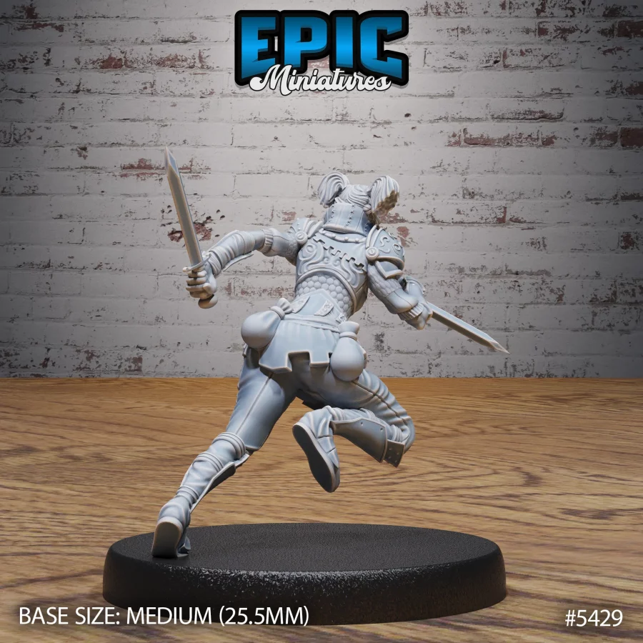 Raider Female Jump (Medium) - Image 2