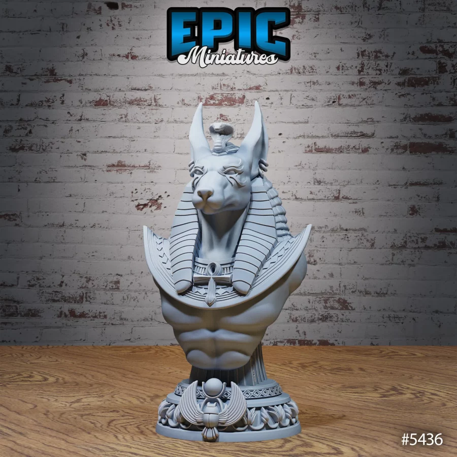 Anubis God Bust