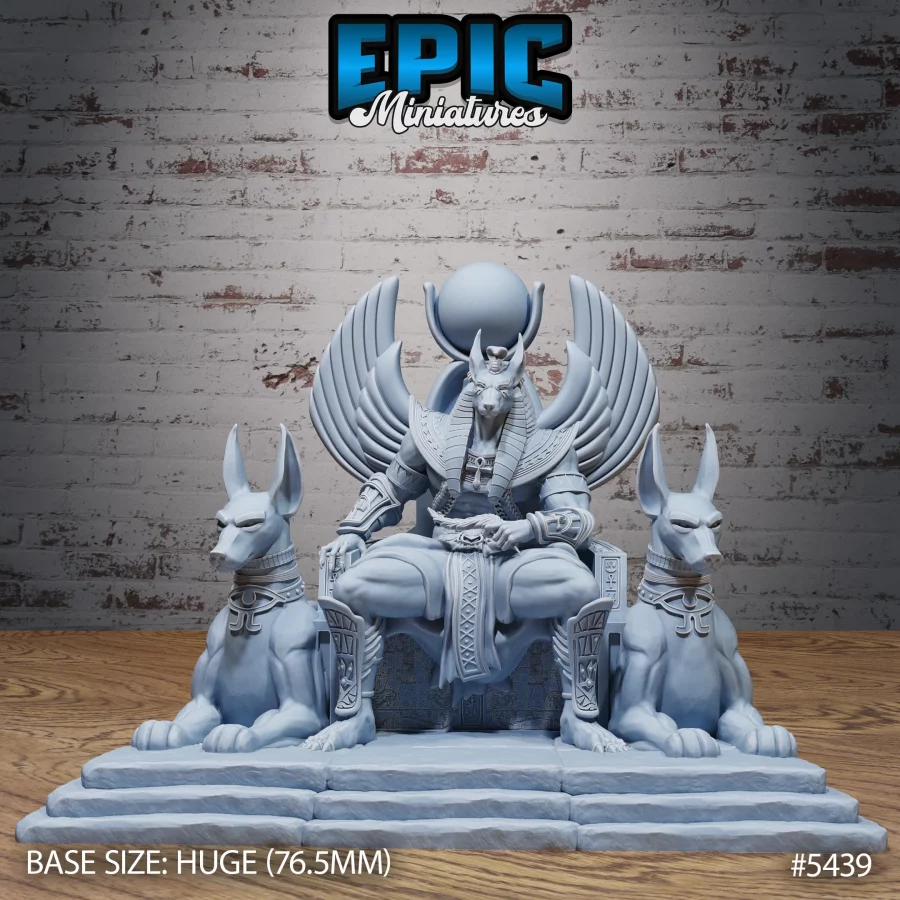 Anubis God Avatar Throne (Huge)