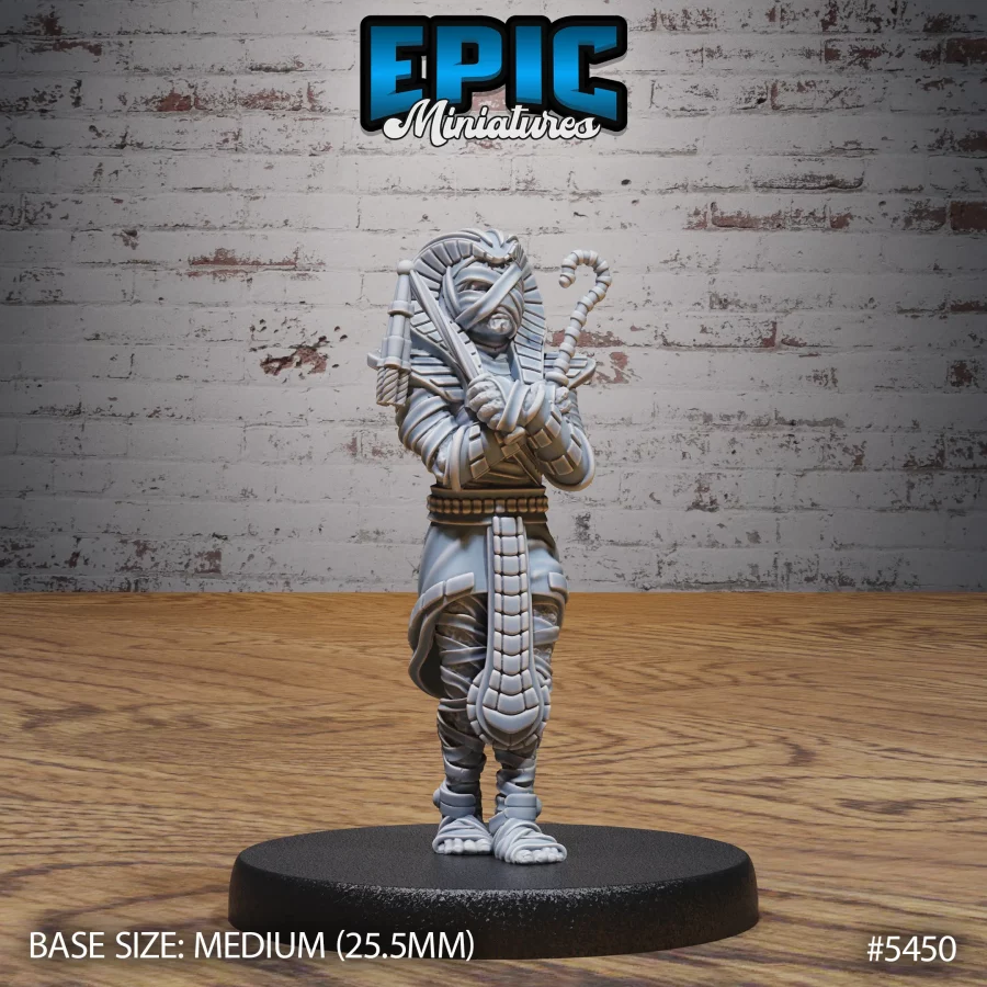 Mummy Army Pharaoh (Medium)