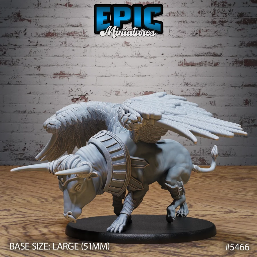 Winged Red Bull Beast Set - Image 6