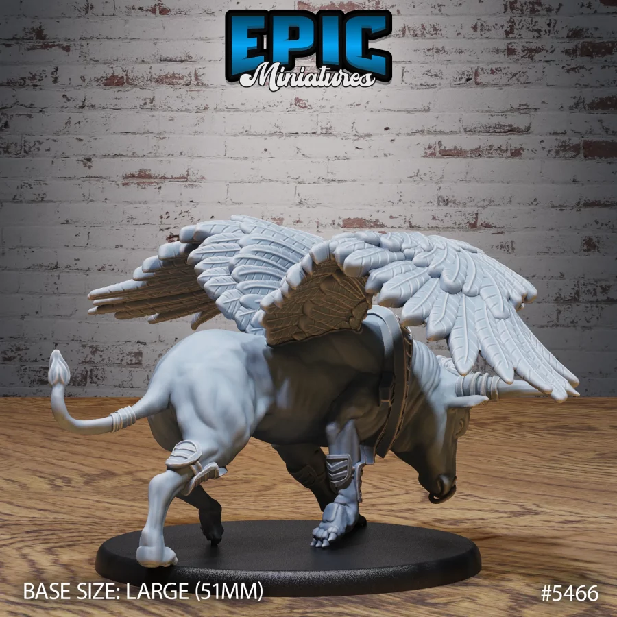 Winged Red Bull Beast Set - Image 7