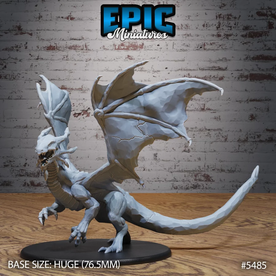 Sapphire Dragon Adult (Huge)