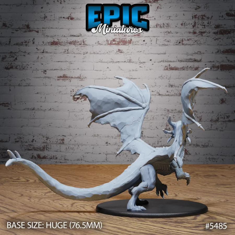 Sapphire Dragon Adult (Huge) - Image 2