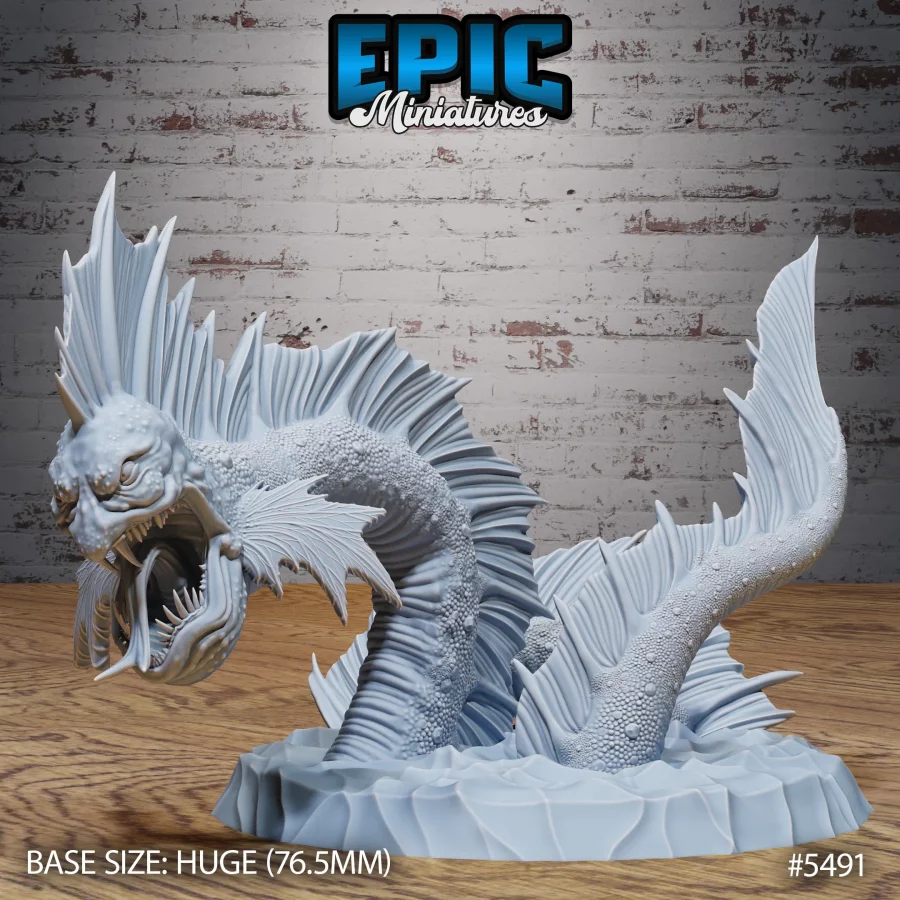 Sea Serpent Monster (Huge)
