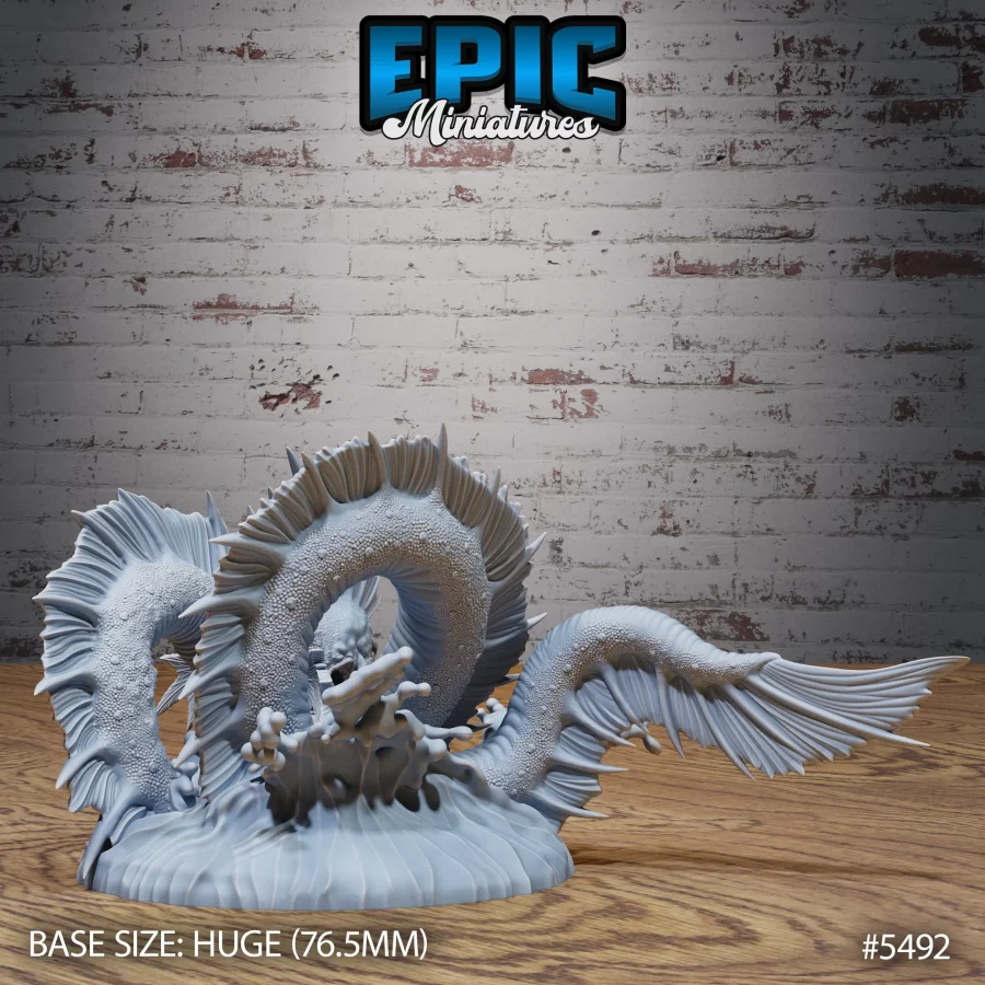 Sea Serpent Monster Attack (Huge) - Image 2