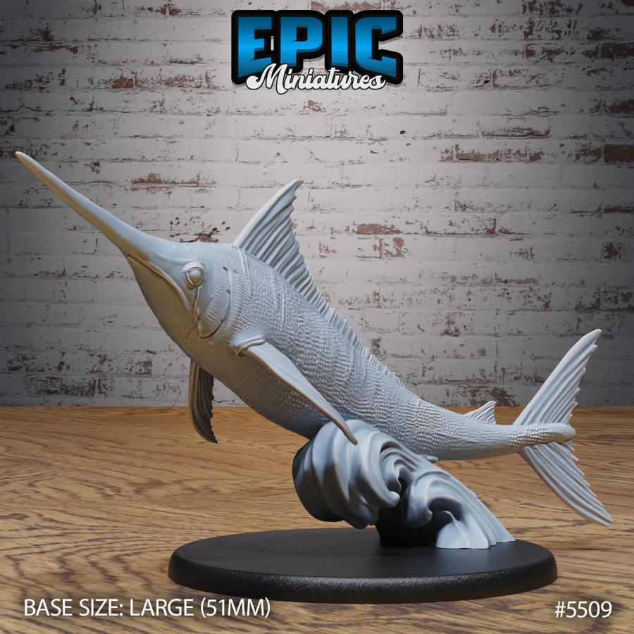 Marlin Swordfish Jump (Large)