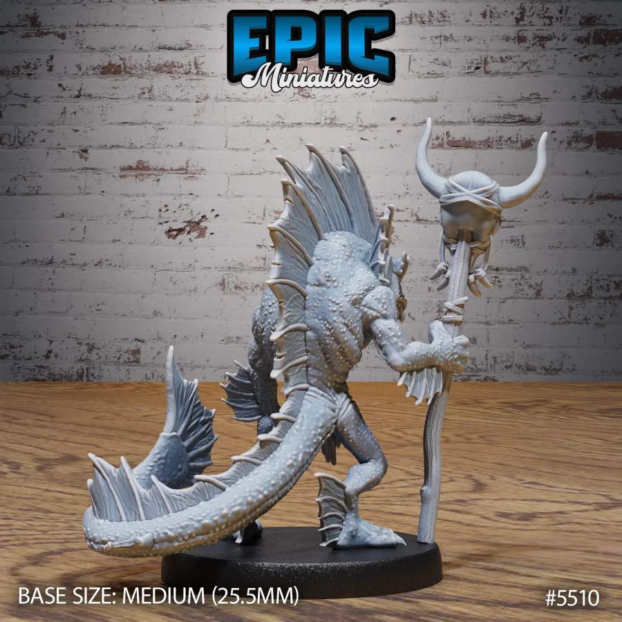 Fishfolk Warrior (Medium) - Image 2