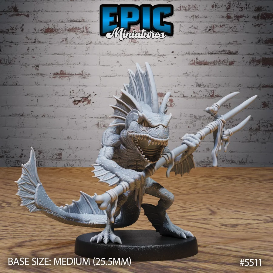 Fishfolk Warrior Attack (Medium)