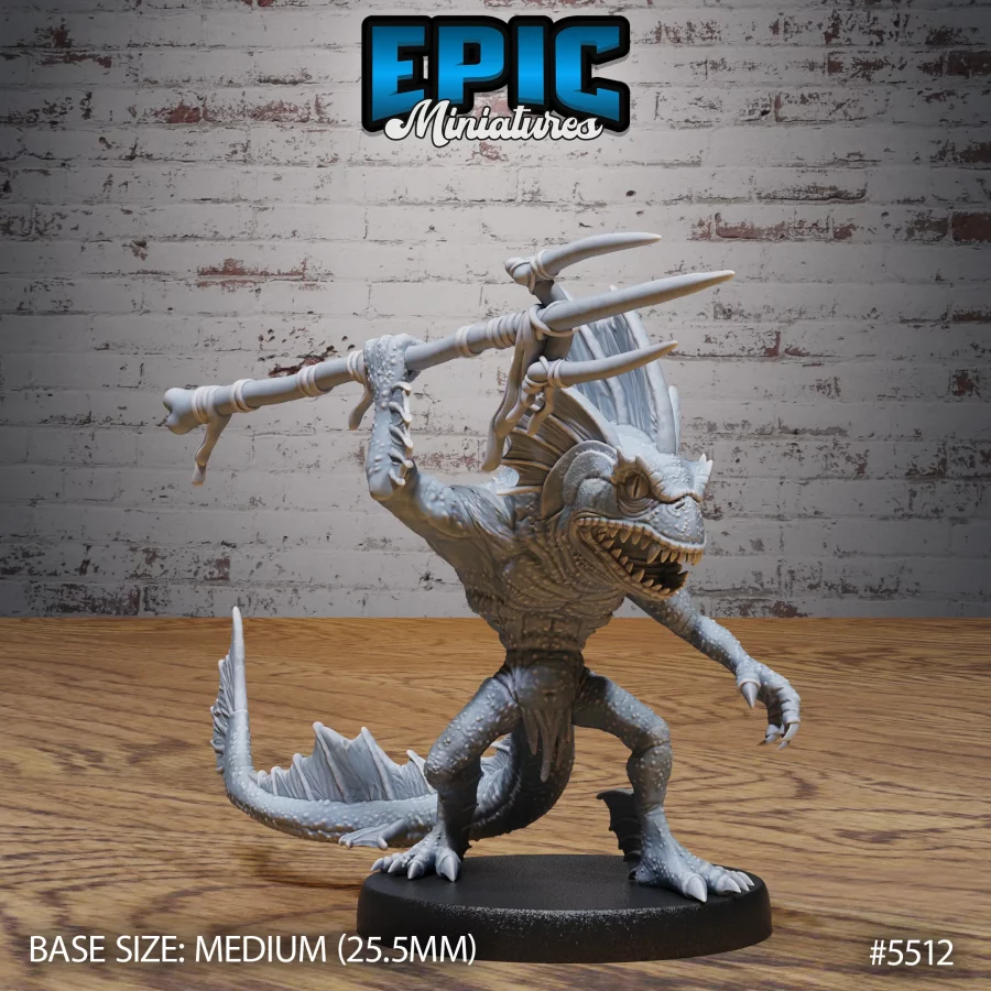 Fishfolk Warrior Throwing (Medium)