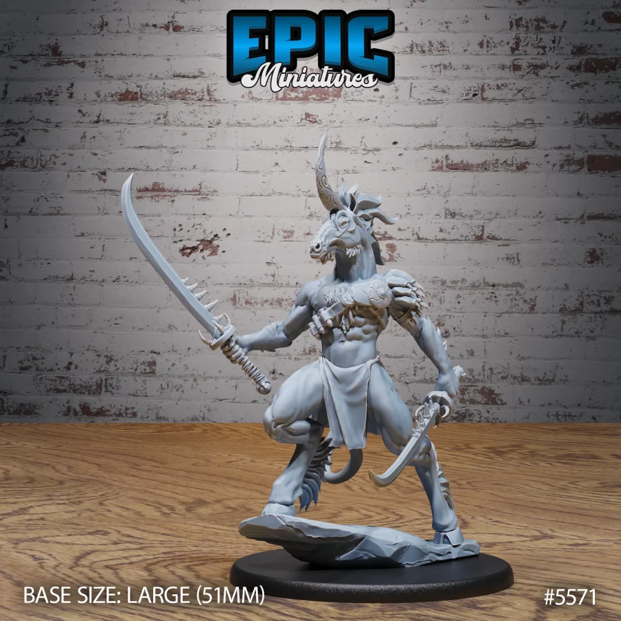 Unicorn Folk Warrior (Large)