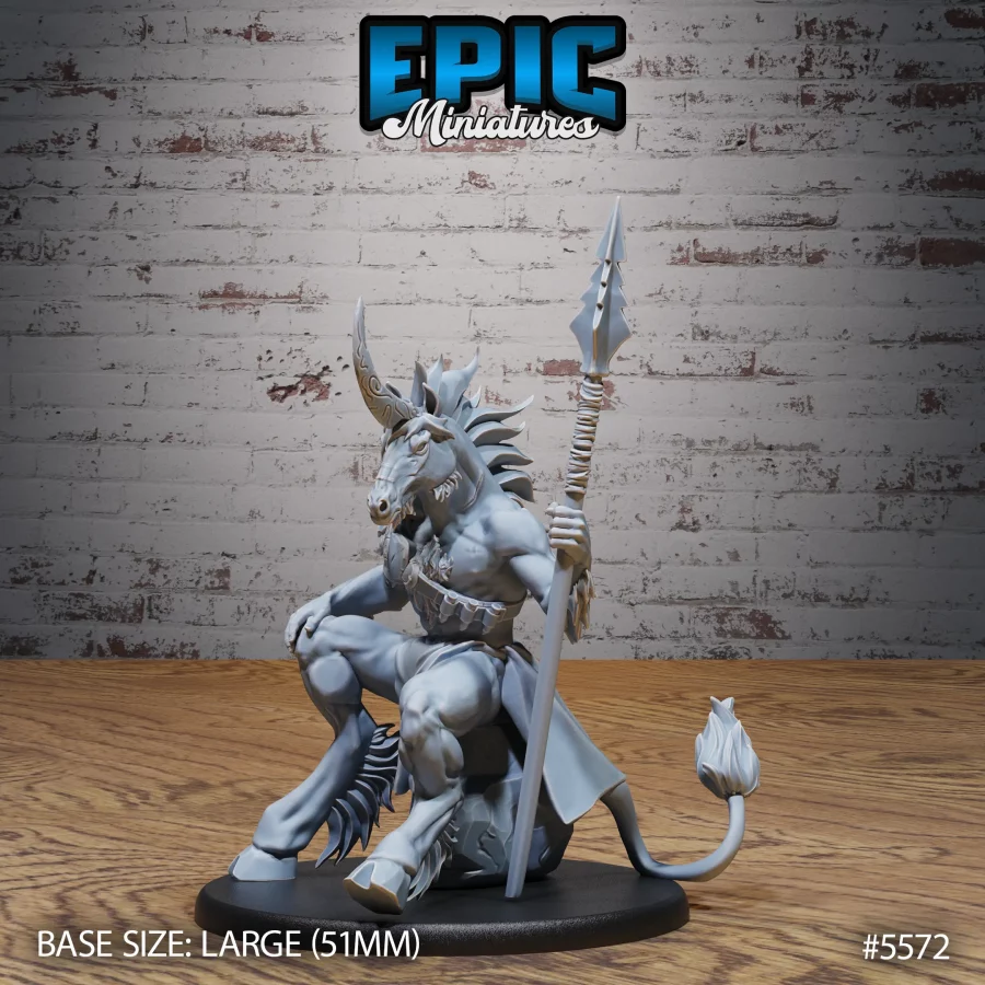 Unicorn Folk Warrior Rest (Large)
