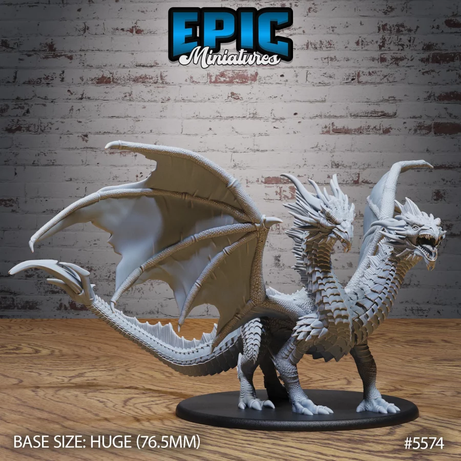Two Headed Dragon (Huge)