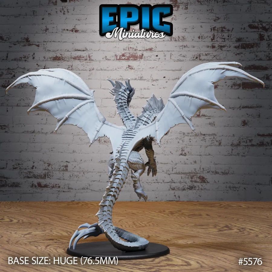 Two Headed Dragon Flying (Huge) - Image 2