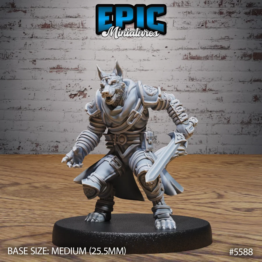 Dog Folk Adventurer (Medium)