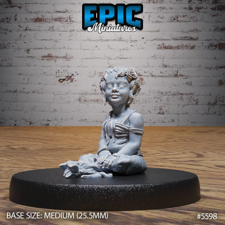 Satyr Child Attention (Medium)