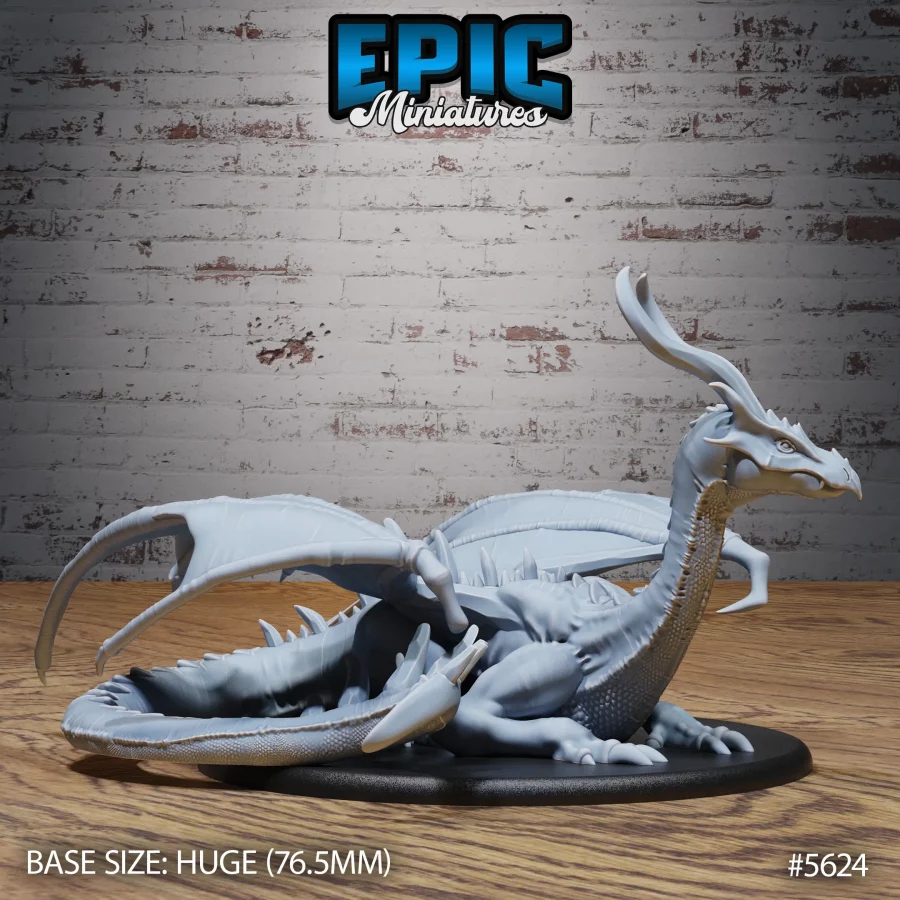 Emerald Dragon Adult (Huge)