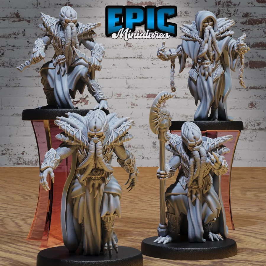 Mind Eater Crew Fireball / Mind Eater Crew Challenging / Mind Eater Crew Flying / Mind Eater Crew Warrior Set