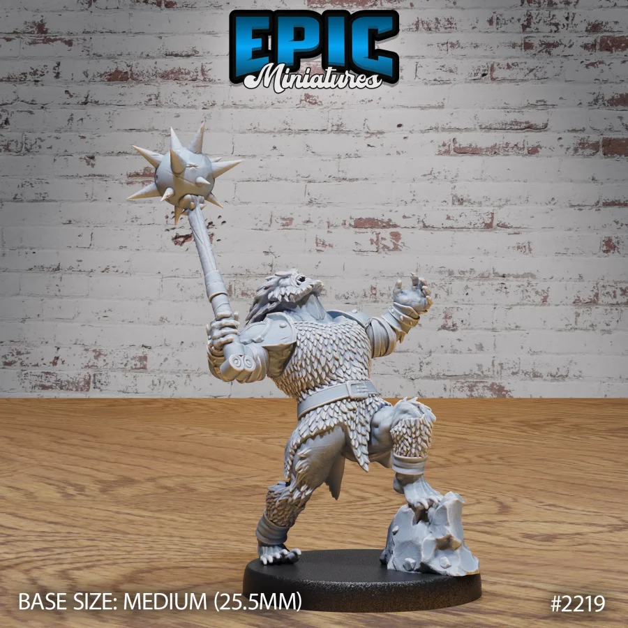 Bugbear Warrior Roaring (Medium)