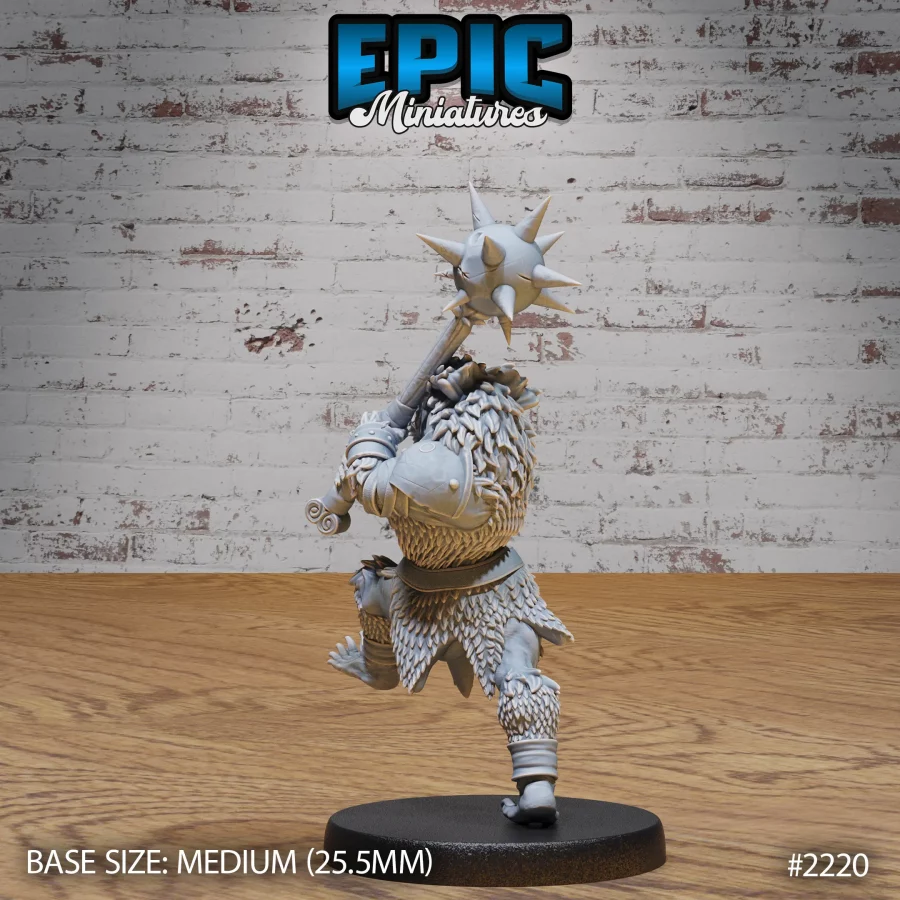 Bugbear Warrior Attacking (Medium) - Image 2