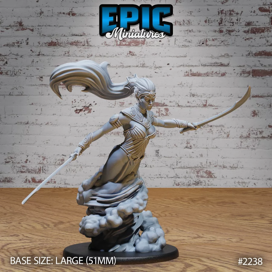 Djinni Female Saber (Large)