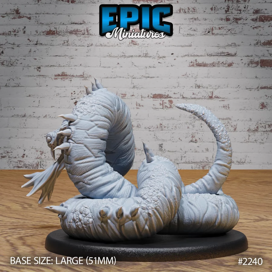 Giant Sand Snake Attacking (Large) - Image 2