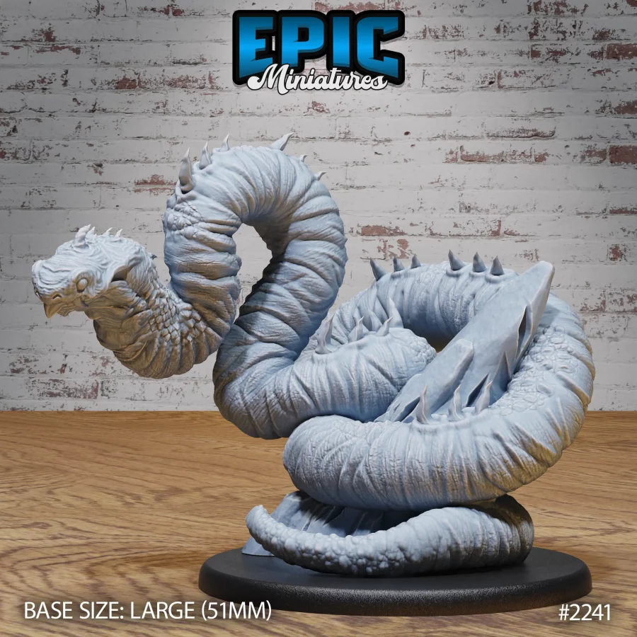 Giant Sand Snake Rock (Large)
