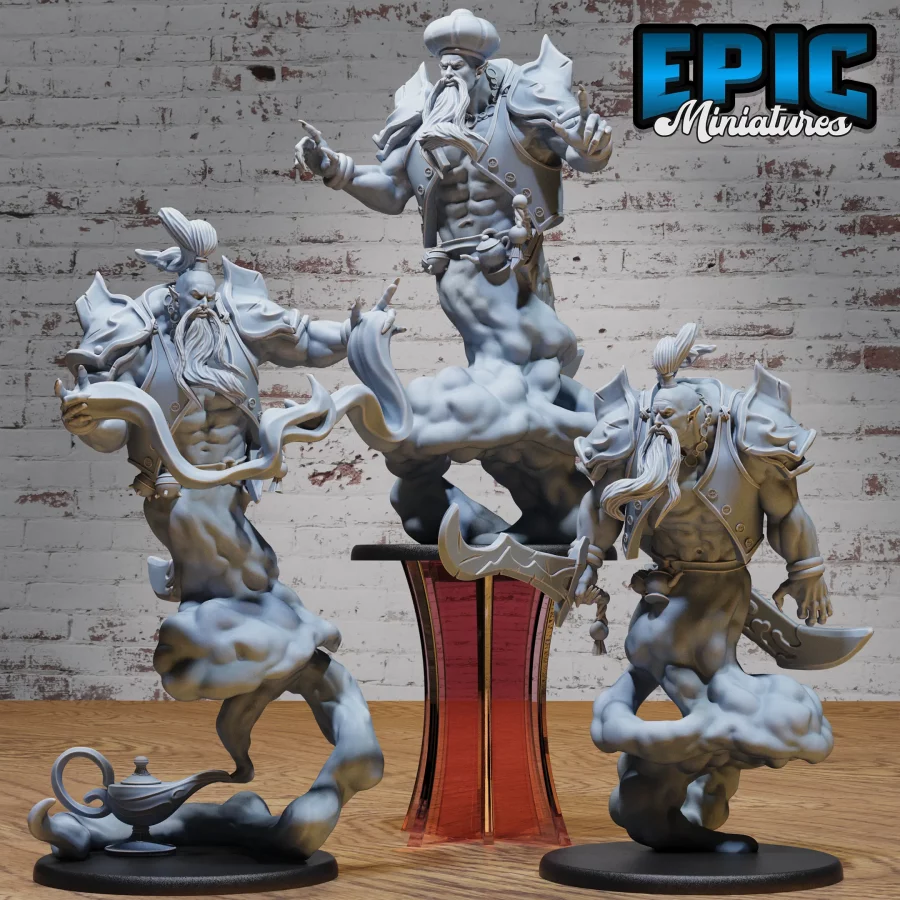 Legendary Lamp Genie Set