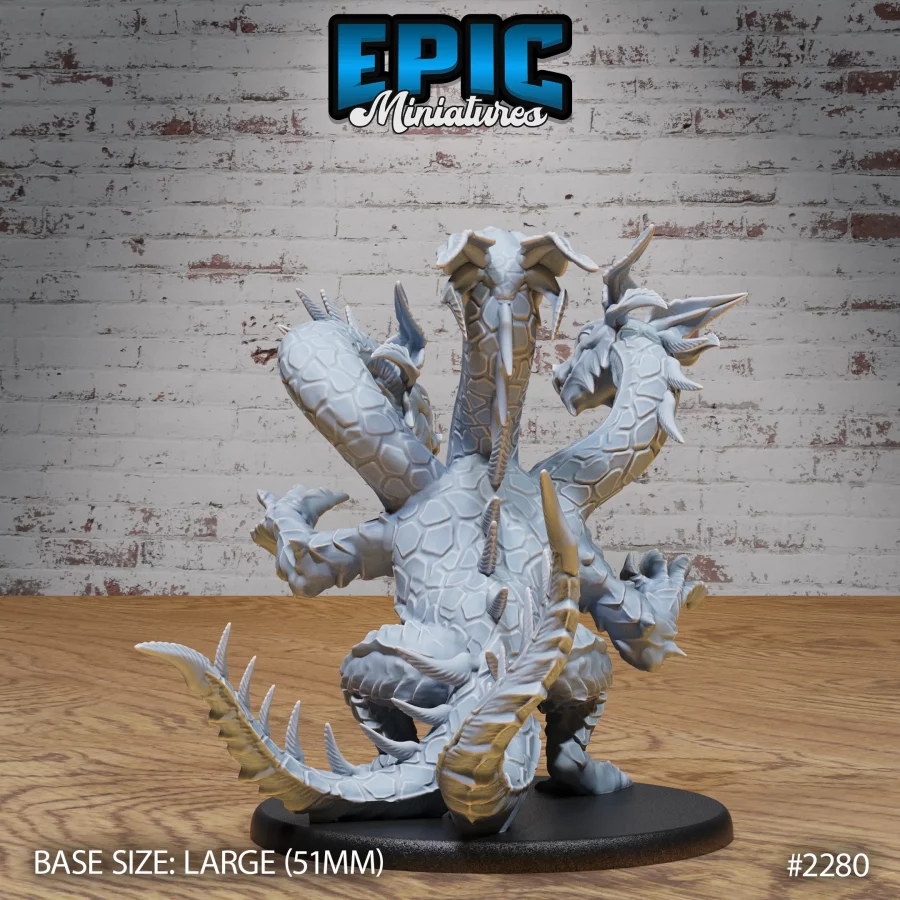Dungeon Hydra Angry (Large) - Image 2