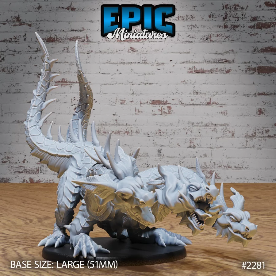 Dungeon Hydra Attacking (Large)