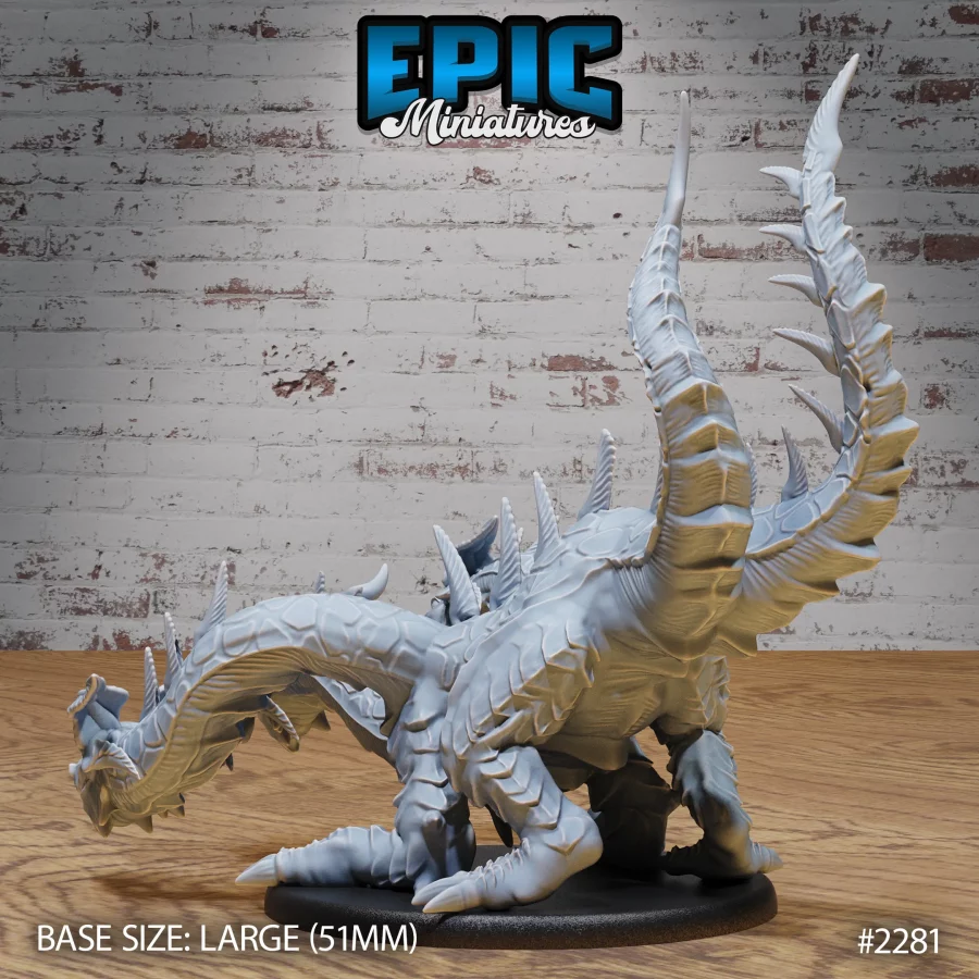 Dungeon Hydra Attacking (Large) - Image 2