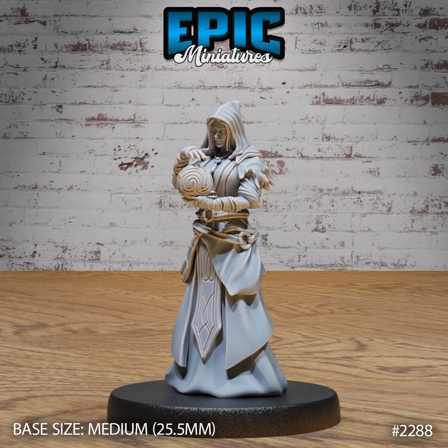 Arcane Sorceress Crystal Ball (Medium)